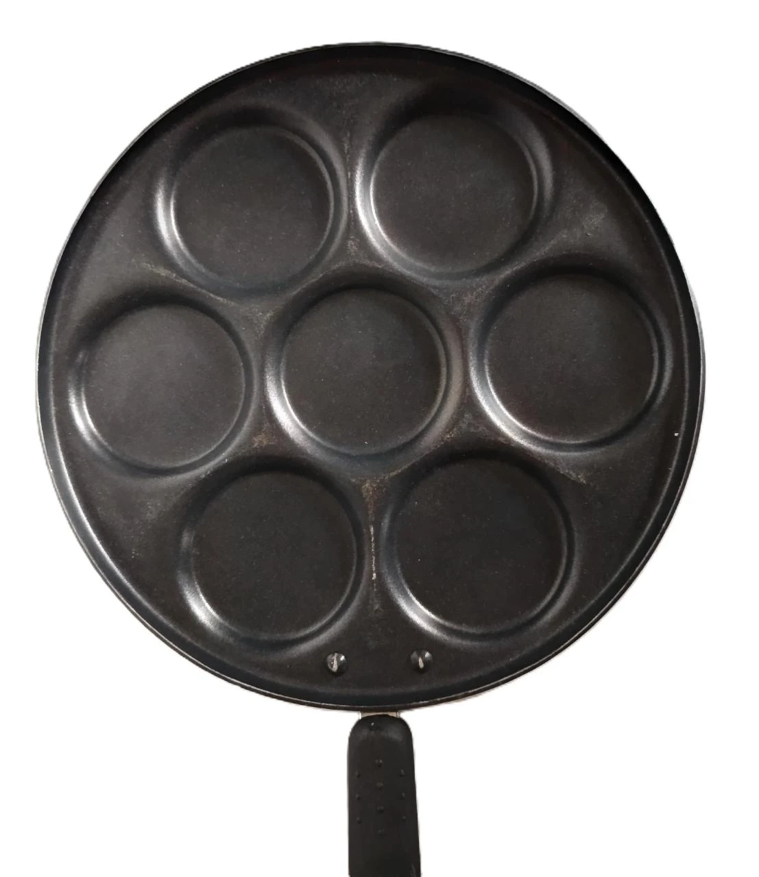 Lot 2 pans: 1 Tefal induction pan + 1 7-mold pancake pan – photo 4